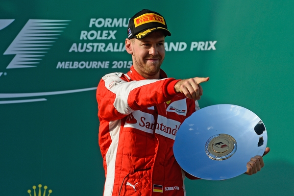 Vettel top Australie