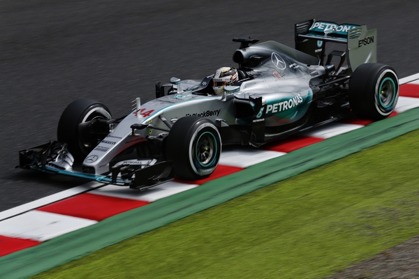Lewis Hamilton course Japon 2015
