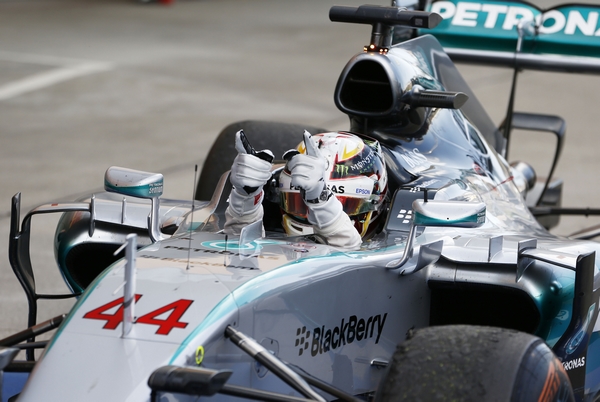 Lewis Hamilton the top Japon 2015