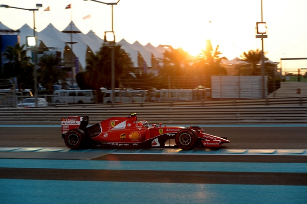 Auteur d'un Grand Prix sans fautes, Kimi Raikkonen signe à Abou Dhabi le 80ème podium de sa carrière.