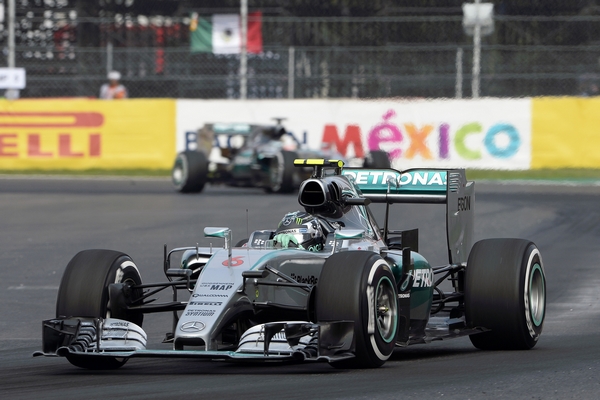 Rosberg course Mexique 2015