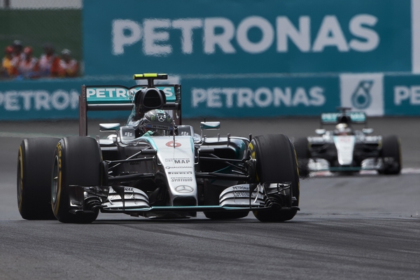 Rosberg qualification Mexique 2015
