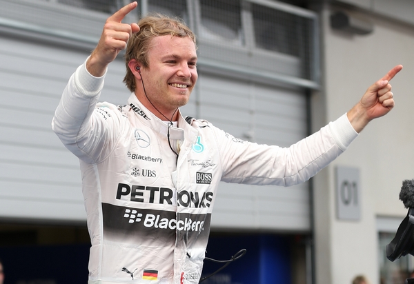 Rosberg top Autriche