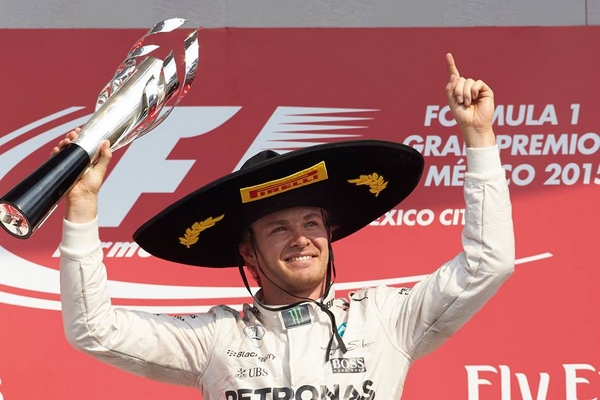 Rosberg top Mexique