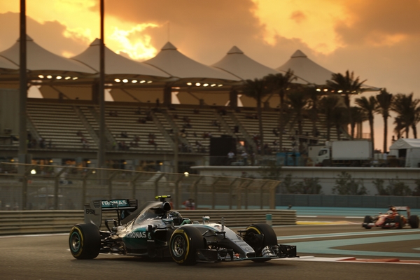 Rosberg qualification Abou Dhabi