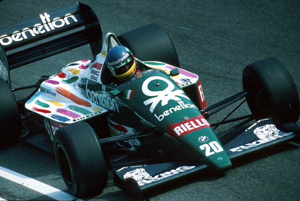 Gerhard Berger Mexico 1986