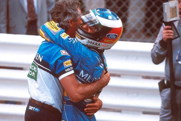 Flavio Briatore Michael Schumacher Monaco 1994