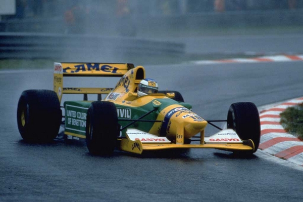 Michael Schumacher Spa 1992