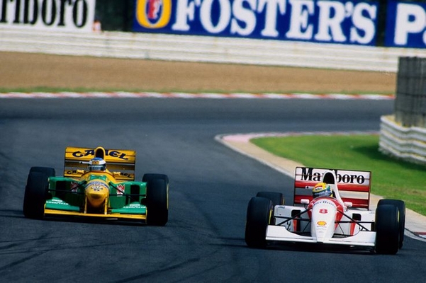 Schumacher Senna Afrique du Sud 1993