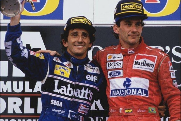 Prost Senna Australie 1993