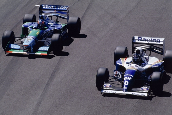 Schumacher Hill Silverstone 1994