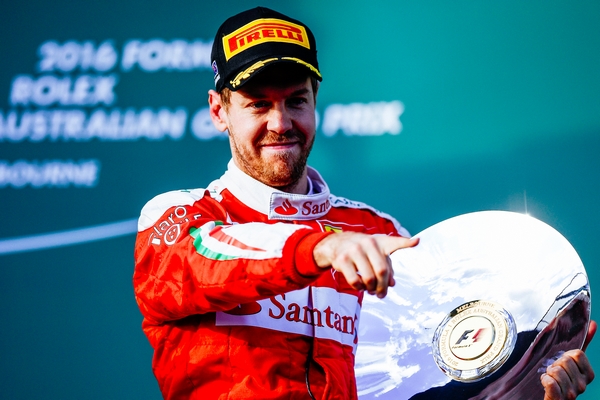 Vettel Top Australie 2016