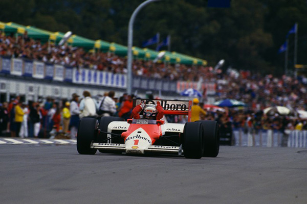 Alain Prost Adelaide 1986