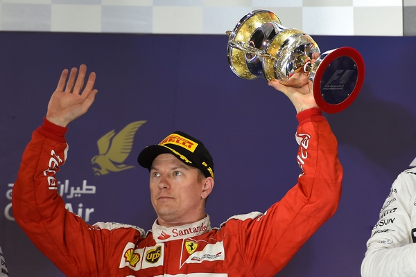 Kimi Raikkonen Bahreïn 2016 top