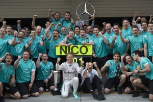 Nico Rosberg Chine 2016 top