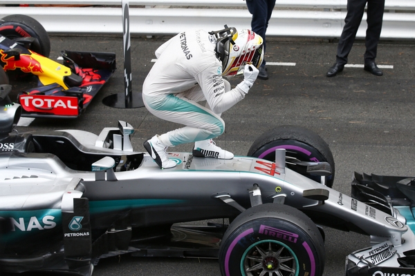 Lewis Hamilton the top Monaco 2016