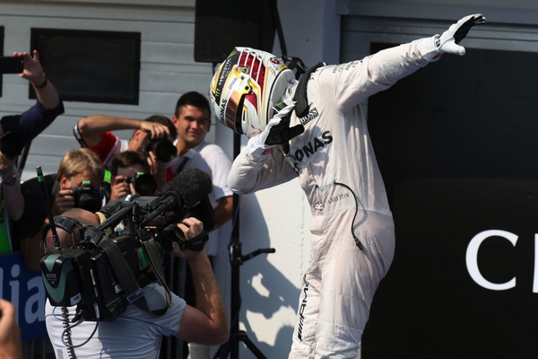 Lewis Hamilton the top Hongrie 2016