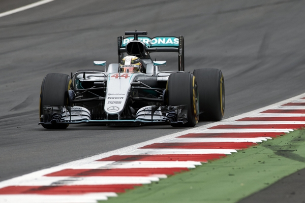 Lewis Hamilton course Autriche 2016