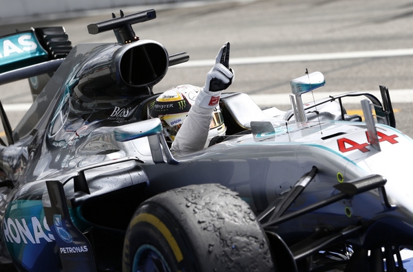Lewis Hamilton the top Allemagne 2016