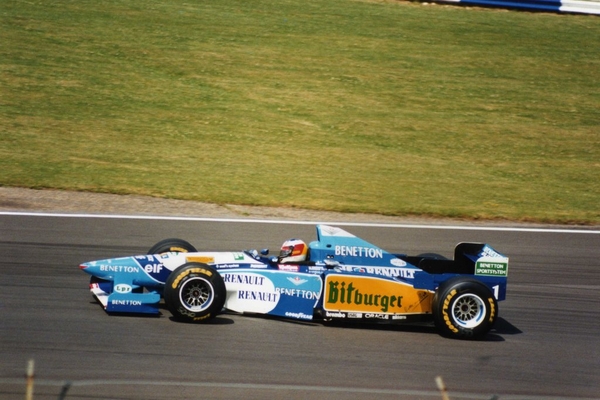 Michael Schumacher Silverstone 1995