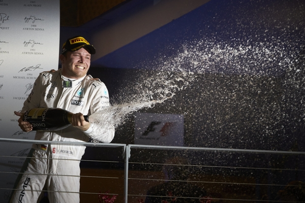 Nico Rosberg top Singapour 2016