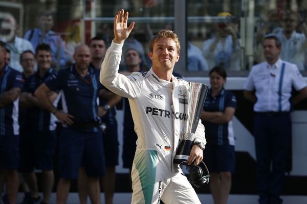 Nico Rosberg top Abou Dhabi 2016