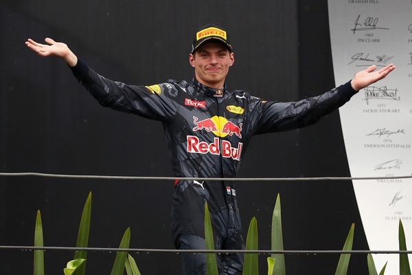 Max Verstappen the top Brésil 2016