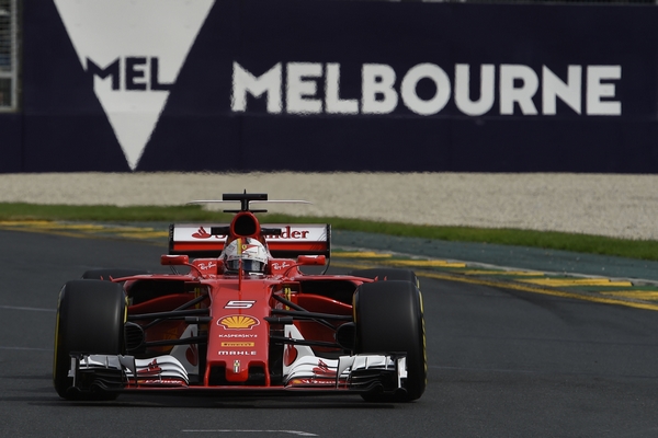 Sebastian Vettel course Australie 2017