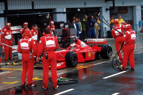 Michael Schumacher Angleterre 1998