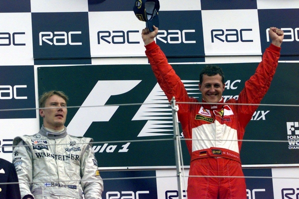 Michael Schumacher Silverstone 1998