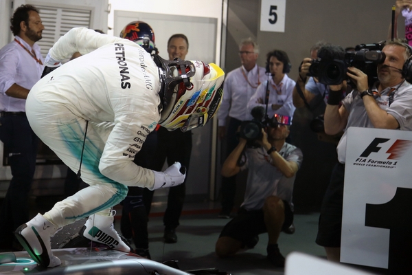 Lewis Hamilton the top Singapour 2017
