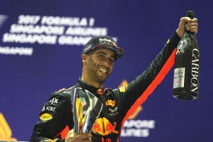 Daniel Ricciardo top Singapour 2017