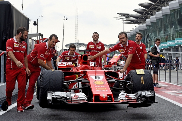 Ferrari the flop Malaisie 2017