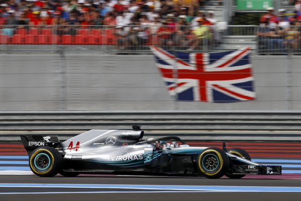Lewis Hamilton course France 2018