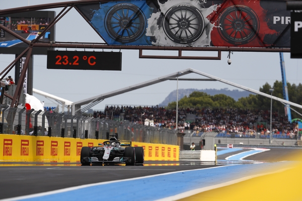 Lewis Hamilton qualification France 2018
