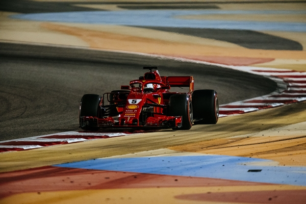 Sebastian Vettel qualification Bahreïn 2018