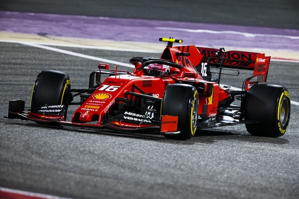 Charles Leclerc course Bahreïn 2019