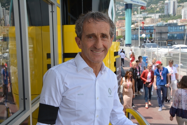 Alain Prost interview Monaco