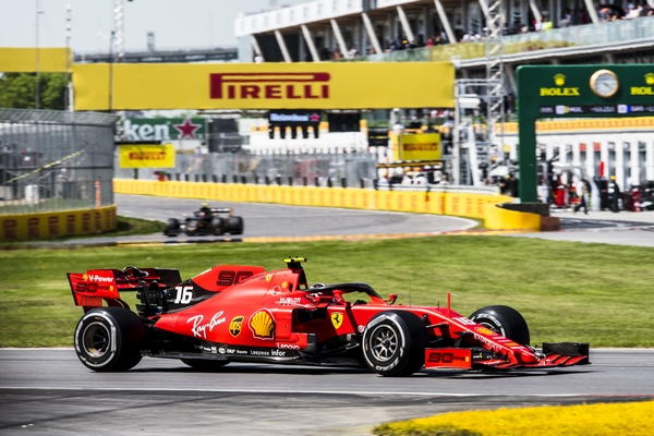 Charles Leclerc course Canada 2019