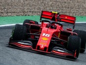 Charles Leclerc course Allemagne 2019