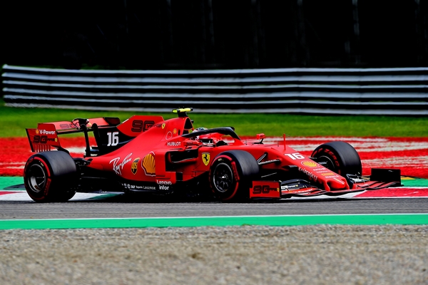 Charles Leclerc qualification Italie 2019