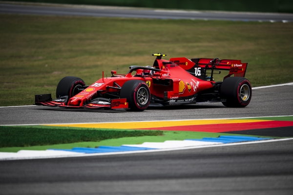 Charles Leclerc qualification Allemagne 2019