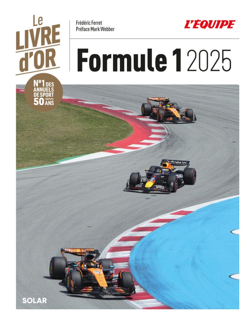 Livre d'or de la Formule 1 2025 Solar Editions