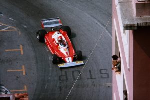 ©Scuderia Ferrari Niki Lauda Ferrari Monaco 76