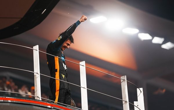 Abou Dabi Norris podium champion